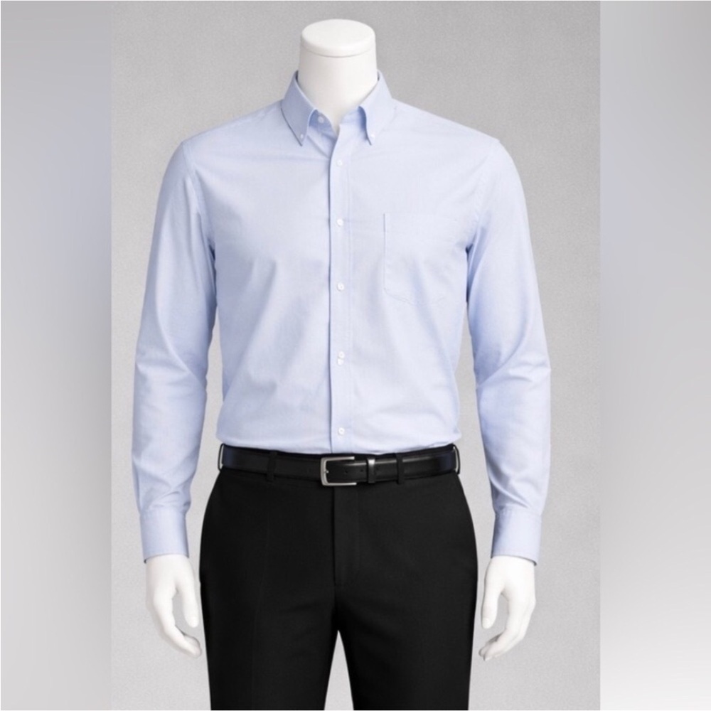 Massimo Dutti Sky Blue Dress Shirt